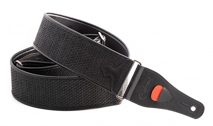 Vegan strap for bass and guitar model 40W II1